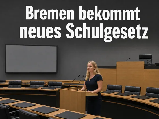 Rednerin am Pult in einem Sitzungssaal