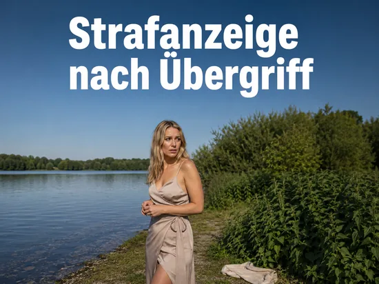 Frau am Badesee neben einem Brennnesselgebuesch: Strafanzeige nach Uebergriff auf einen Jungen am See