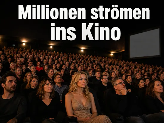 Voll besetzter Kinosaal als Symbol fuer einen Zuschauerrekord in der ersten Kinowoche